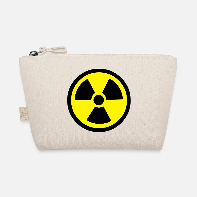 Radiation Warning Organic Pouch