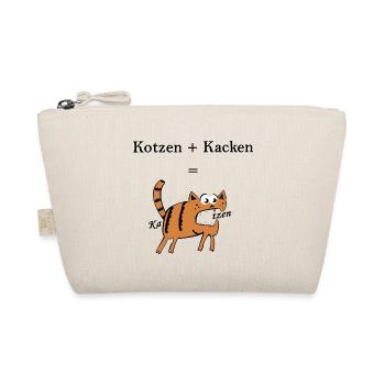 Kotzen + = chats Merde. Idée de cadeau drôle - Trousse biologique - nature - Devant