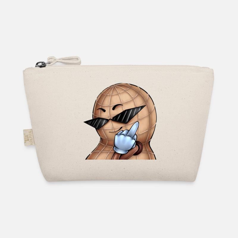 Mittelfinger Nuss Bio-Täschchen