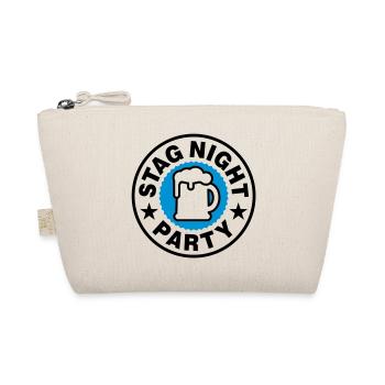 Stag Night | Stamp - Organic Pouch - nature - Front