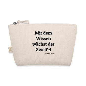 Goethe Zitat - Bio-Täschchen - Natur - Vorne