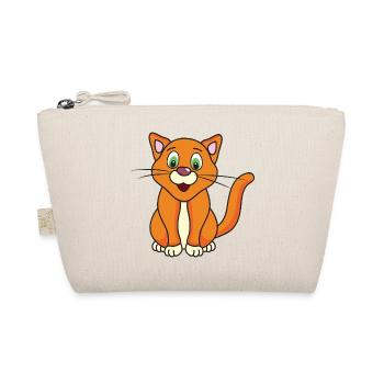 Katze - Bio-Täschchen - Natur - Vorne