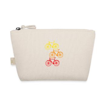 Motif de vélos colorés vélo cadeau de vélo de route - Trousse biologique - nature - Devant