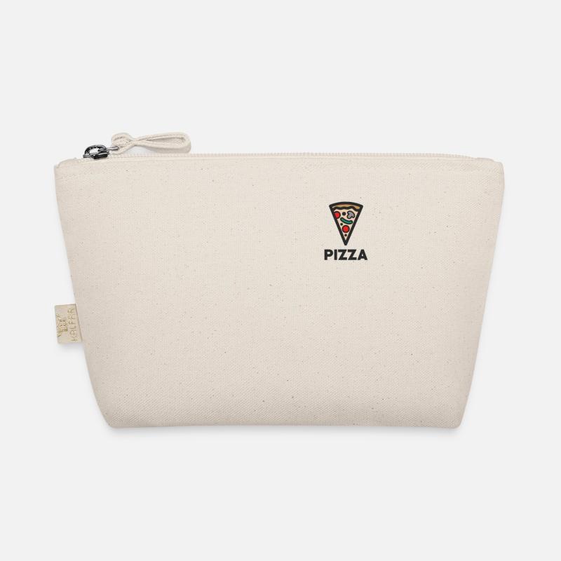 Logo de la pizza - Trousse biologique - nature