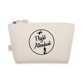Flight Attendant - Stewardess - Organic Pouch - nature - Front