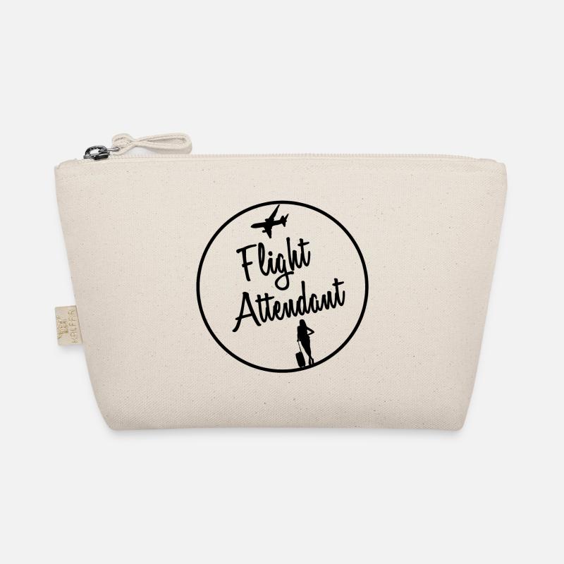 Flight Attendant - Stewardess Organic Pouch