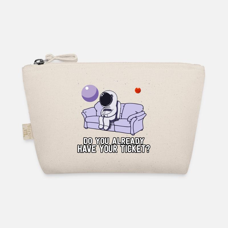 Planet Astronaut Weltraum Raumfahrt Geschenk Idee Bio-Täschchen