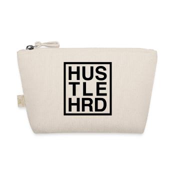 HUSTLE HARD / HUSTLE HRD - Bio-Täschchen - Natur - Vorne