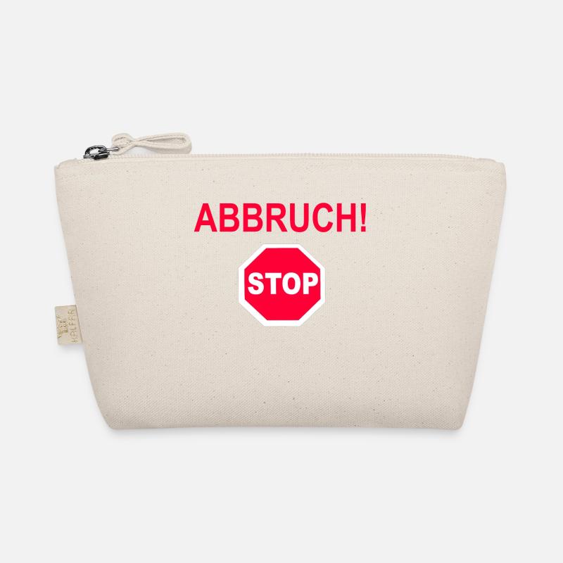 Abbruch! Bio-Täschchen
