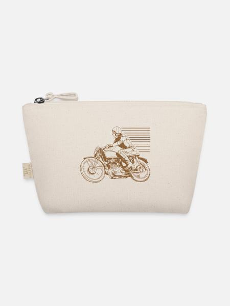 motocyclette vintage - moto vintage - Trousse biologique - nature