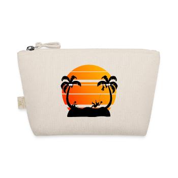 Tropical Monkey Island - Organic Pouch - nature - Front