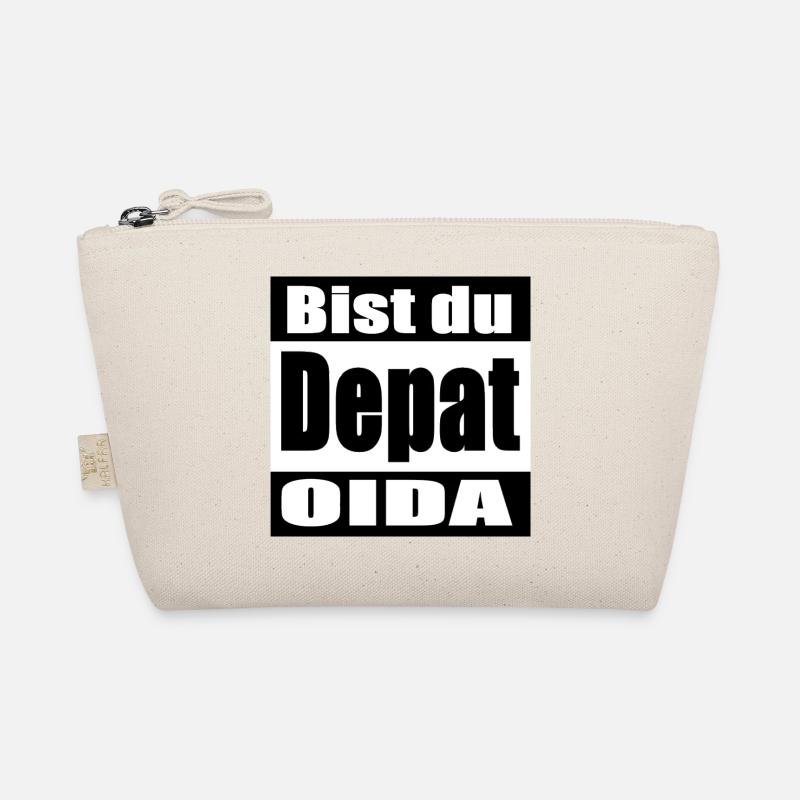 bist du depat oida Bio-Täschchen