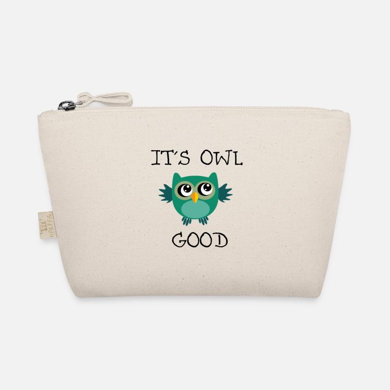 C'est chouette bonne chouette chemise Trousse biologique