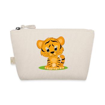 Doux bébé tigre - Trousse biologique - nature - Devant