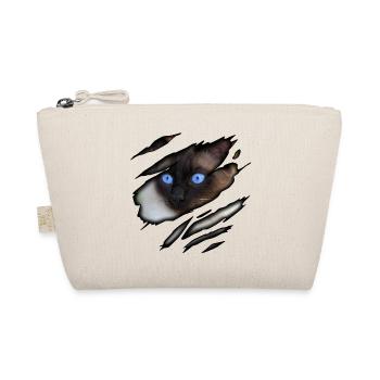 Chat siamois en moi - Trousse biologique - nature - Devant