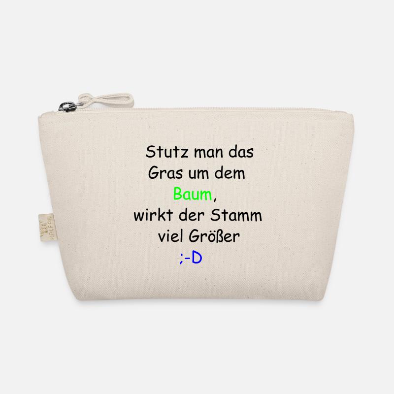 Baum Spruch | Super Geschenk - Bio-Täschchen - Natur