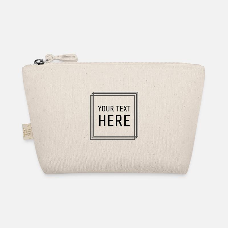 "Your text could be here" Organic Pouch