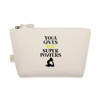 Yoga - Bio-Täschchen - Natur - Vorne