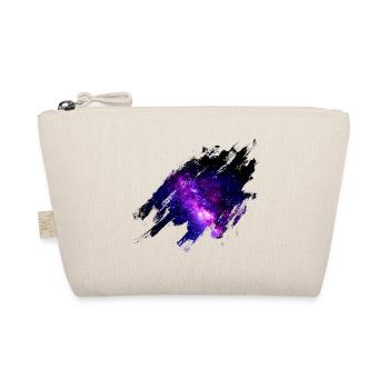 Weltall Geschenkidee galaxie milchstraße - Bio-Täschchen - Natur - Vorne