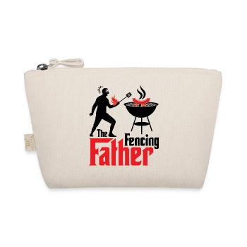 Grillmeister Fechten Grill Geschenkidee - Bio-Täschchen - Natur - Vorne