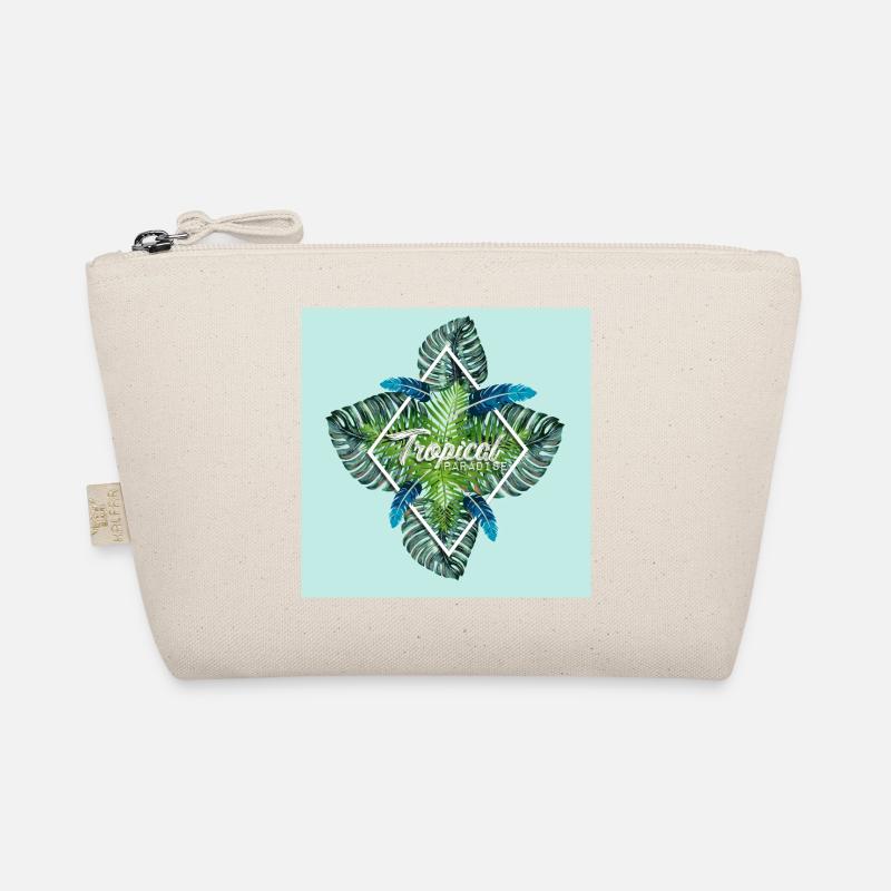 Summer - tropical summer paradise - Organic Pouch - nature