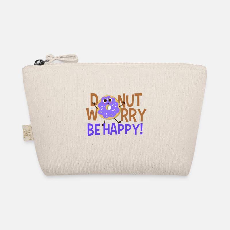 Donut worry be happy Bio-Täschchen