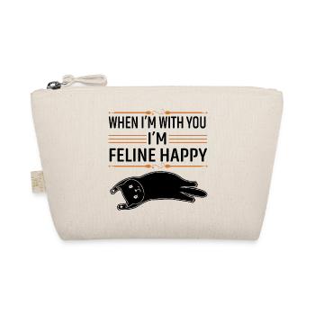 Quand je suis avec toi, je suis heureux - Trousse biologique - nature - Devant