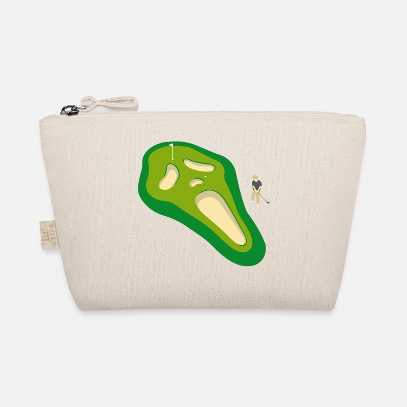 Golf skull Organic Pouch