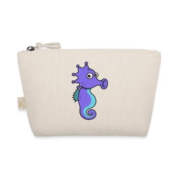 Mer cheval cadeau comique mer animal plage d'été - Trousse biologique - nature - Devant