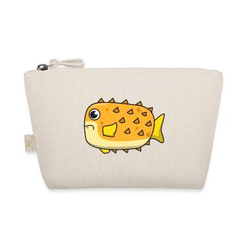 Puffer poisson cadeau poisson mer eau dessin animé - Trousse biologique - nature - Devant