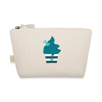 Muffin Fisch - Bio-Täschchen - Natur - Vorne