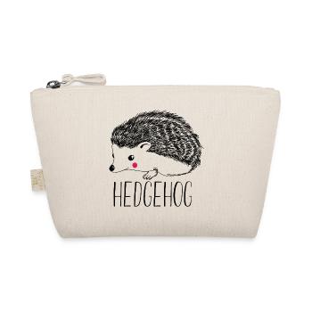Igel - Bio-Täschchen - Natur - Vorne