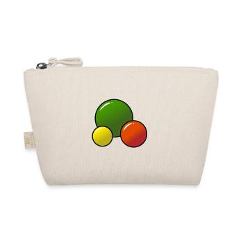 Bunte Kugeln - Bio-Täschchen - Natur - Vorne