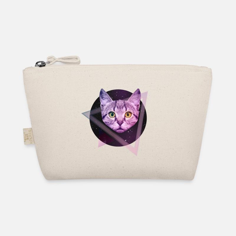 Space Katze - Bio-Täschchen - Natur