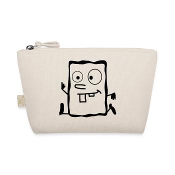 Crazy drawing - Organic Pouch - nature - Front