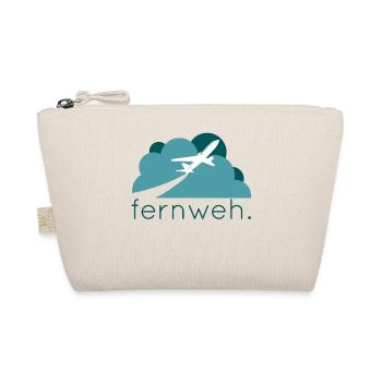 fernweh gift idea travel - Organic Pouch - nature - Front