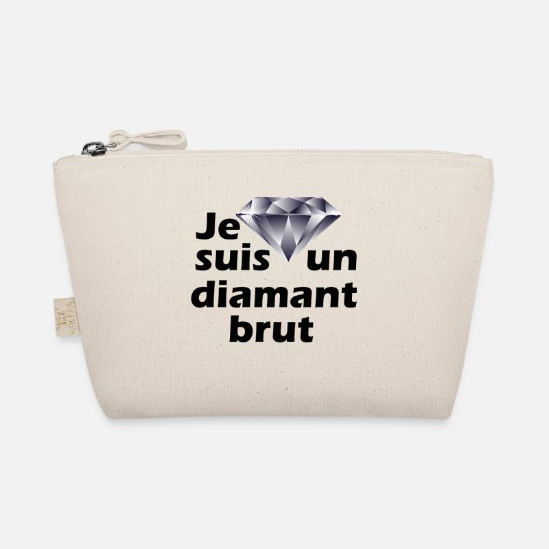 I am a rough diamond Organic Pouch
