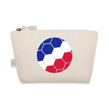 Ballon Italie Football Français Supporter France - Trousse biologique - nature - Devant