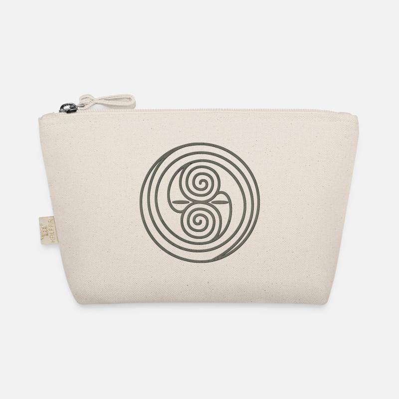 Celtic spirale gris - Trousse biologique - nature