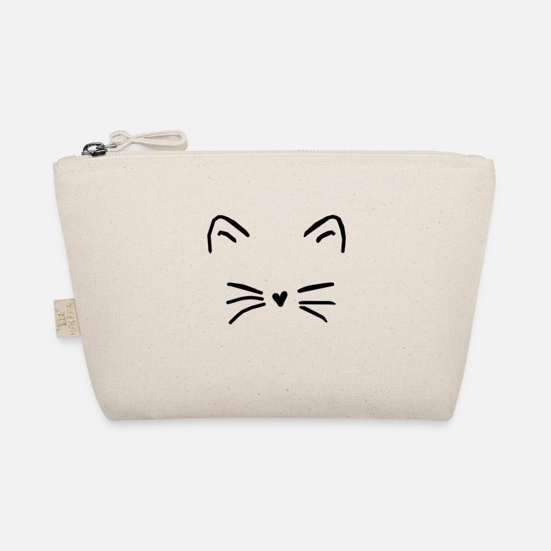 Katze - Bio-Täschchen - Natur