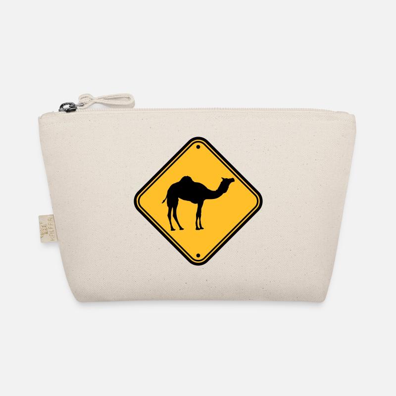 Shield warning danger caution Caution came Organic Pouch