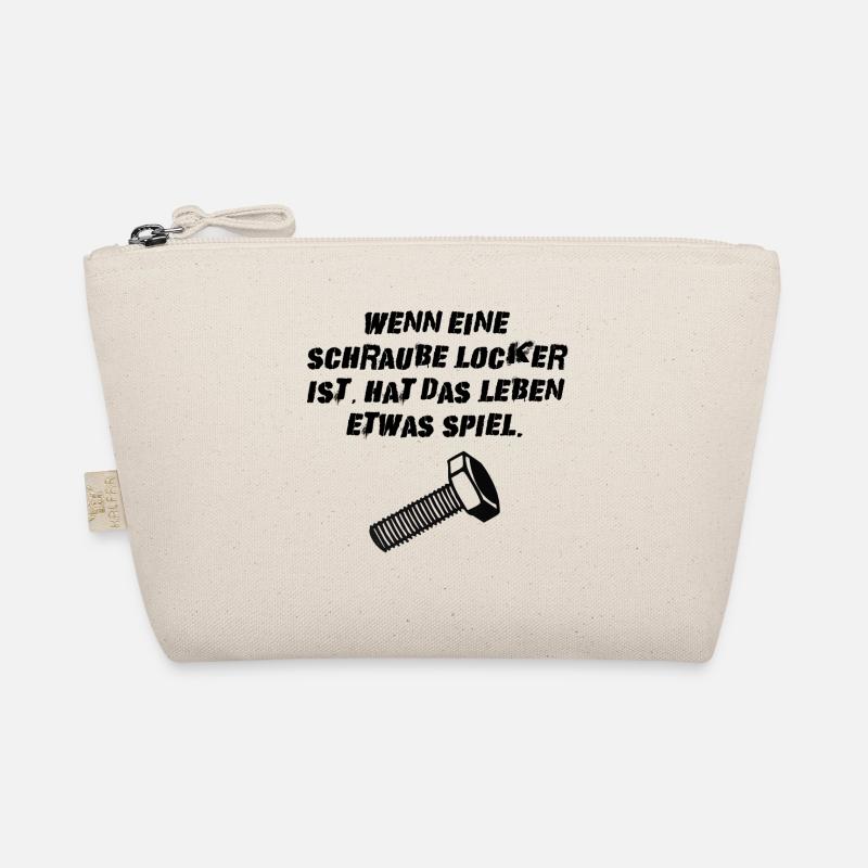 Screw loose funny gift idea Organic Pouch