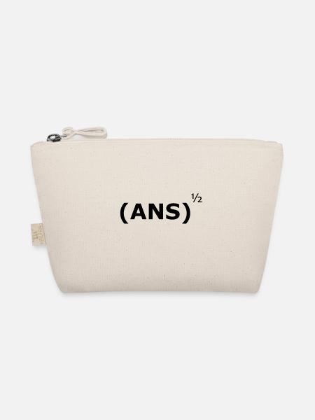 Vans - mathematisch umgeformt - Bio-Täschchen - Natur