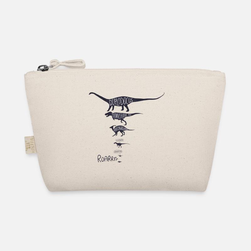 dinosaur - Organic Pouch - nature