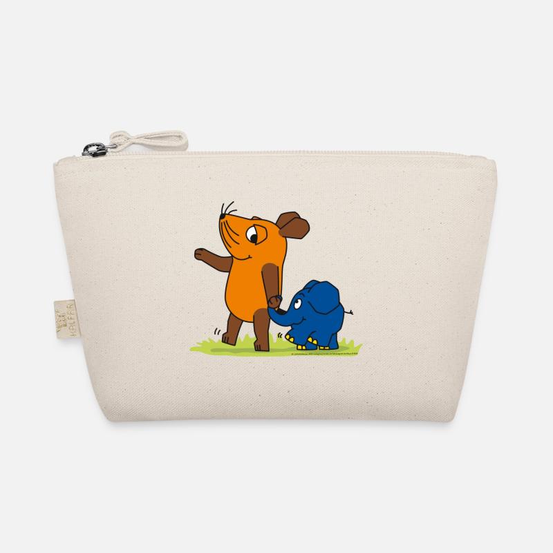 Maus und Elefant - Freundschaft Bio-Täschchen