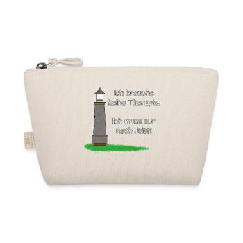 Therapy? I just have to Juist! - Organic Pouch - nature - Front
