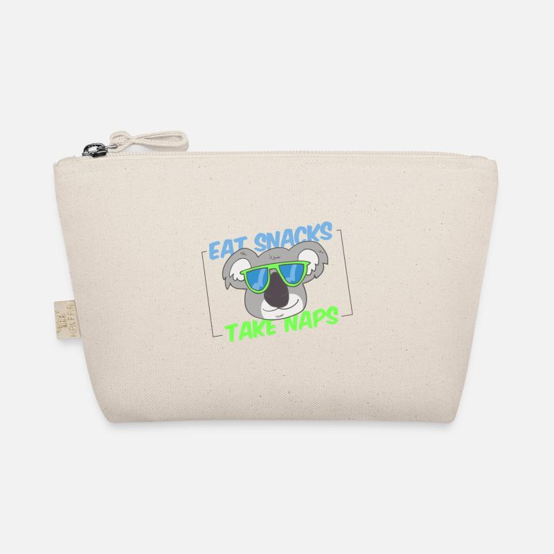 koala 4 white Organic Pouch