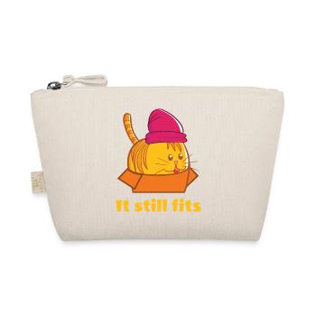 It Still Fits - Thick cat in carton - Organic Pouch - nature - Front
