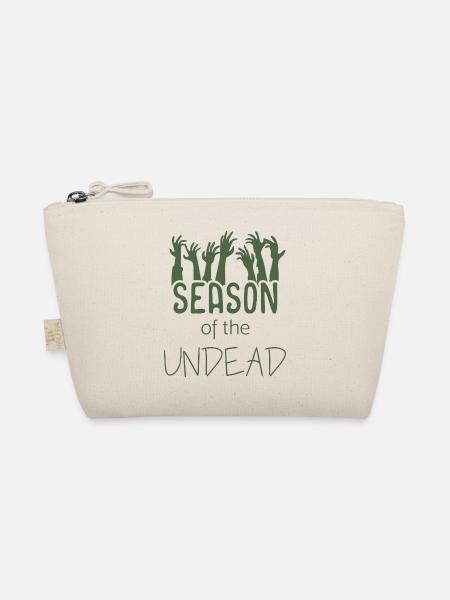 Halloween zombie - Organic Pouch - nature