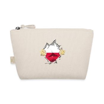Tirez Super man Poland Country Flag - Trousse biologique - nature - Devant